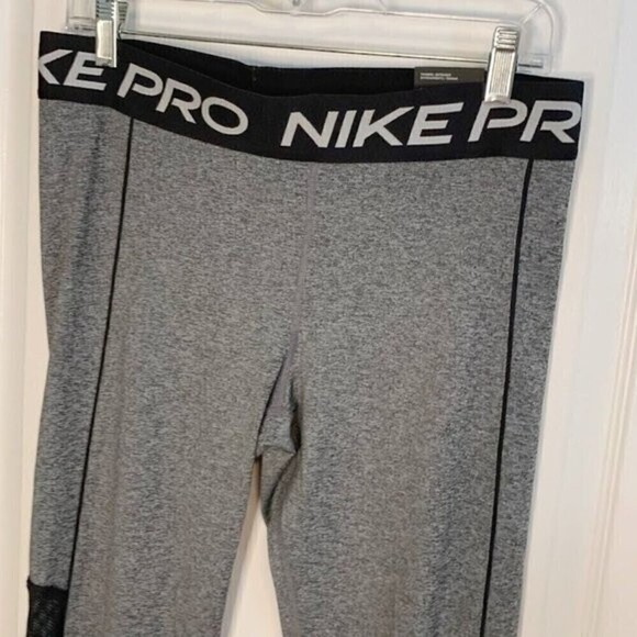 Nike Pro NWT Dri Fit Tight Fit Long Training Active Workout Gym Legging Pant - Picture 2 of 13